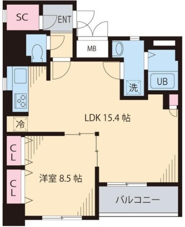 N・Y根津八重垣の物件間取画像